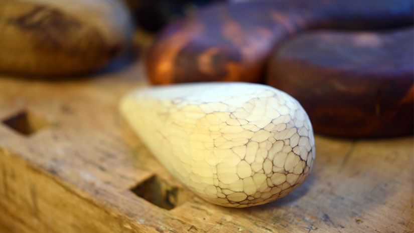 En snidad bukspottskörtel.