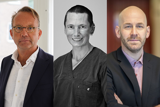 Tre av talarna på Arbetsterapins dag