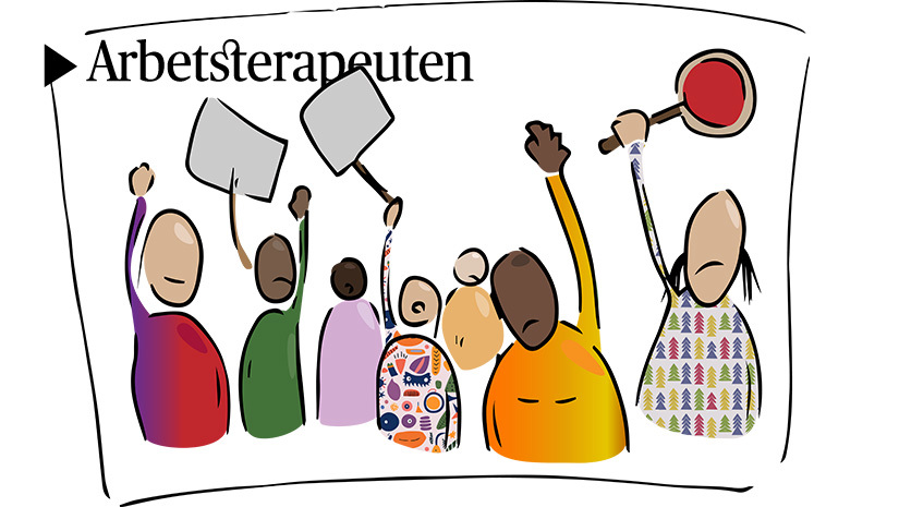 Arg folkmassa, illustration: Mostphotos