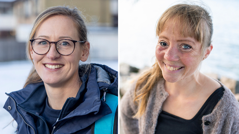 Rebecca Ekstrand och Sofie Sjöberg