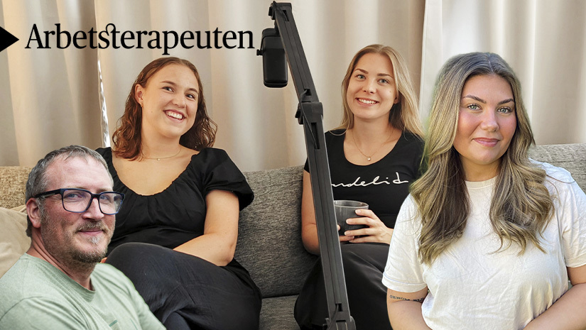 Fredrik Ahlinder, Ida Holgersson, Sandra Eriksson och Molly Säfström